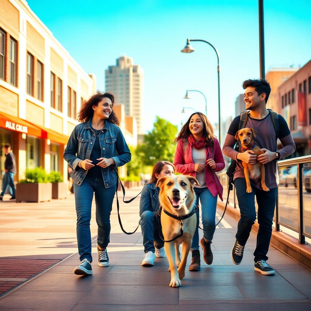 Walk shelter dogs